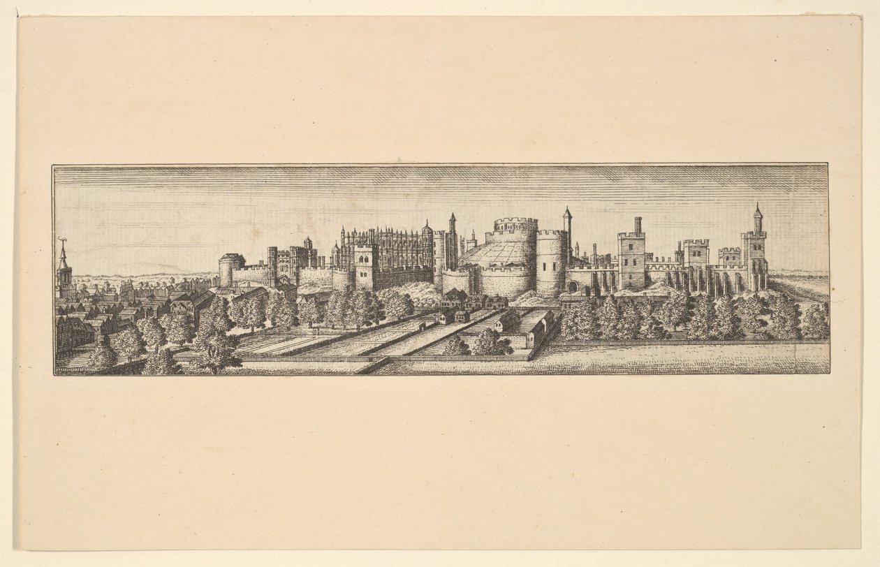 Berkshire, Windsor Kalesi ile 1666