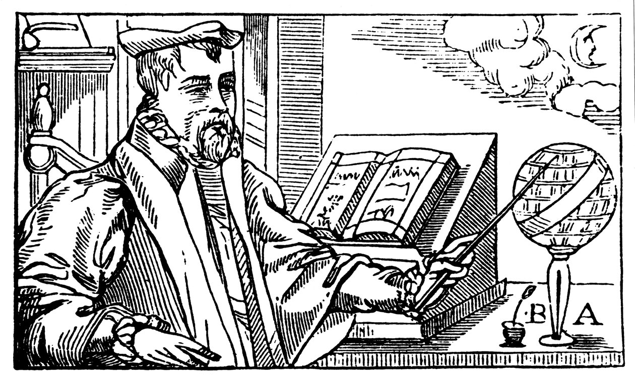 Bernard Abattia, 16. yüzyıl Fransız astrolog, 1572 by Unbekannt