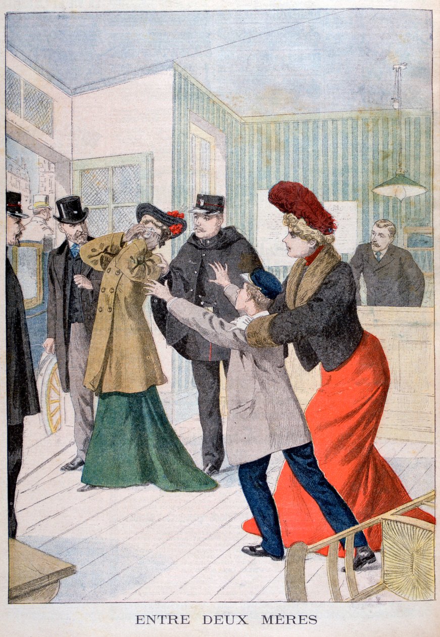 İki anne arasında, 1902 by Unbekannt