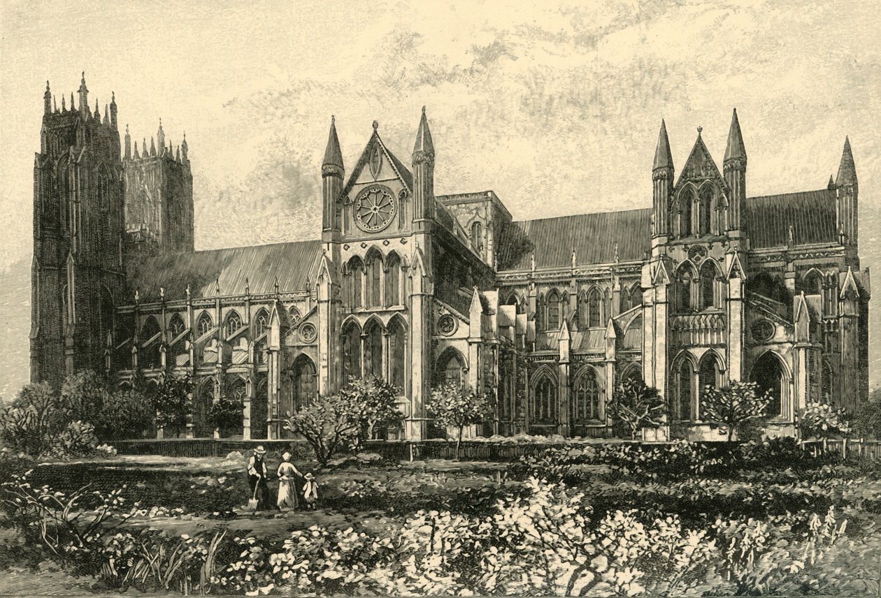 Beverley Minster, 1898. by Unbekannt