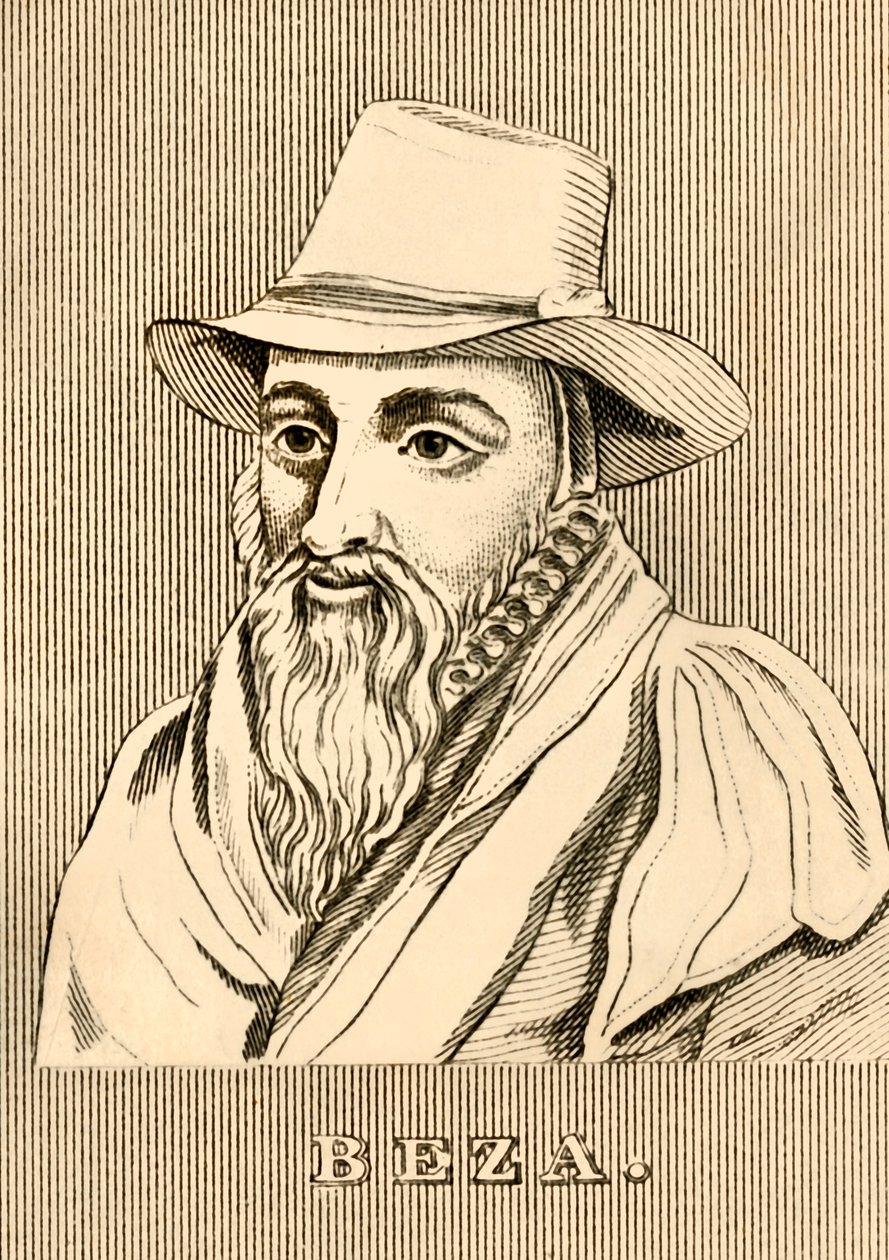 Beza, 1519-1605, 1830. by Unbekannt