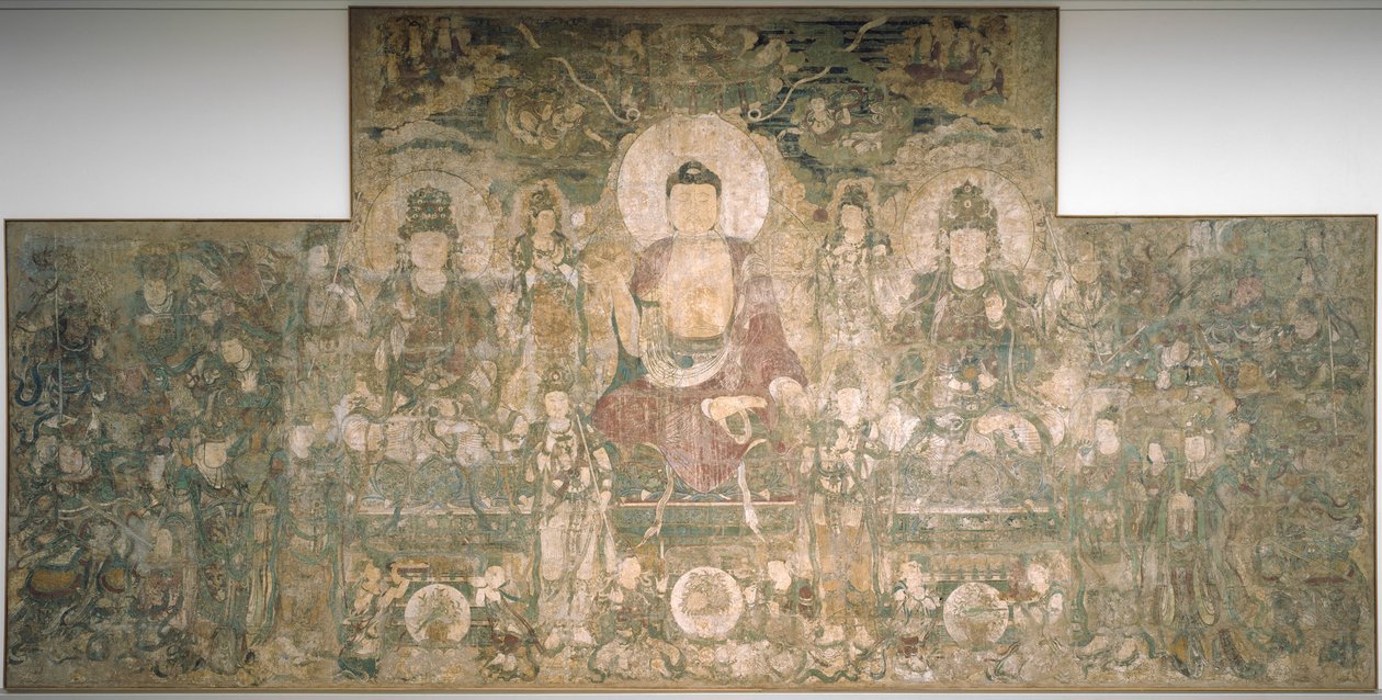 Bhaisajyaguru, şifa ve tıbbın budası, yaklaşık 1319 by Unbekannt