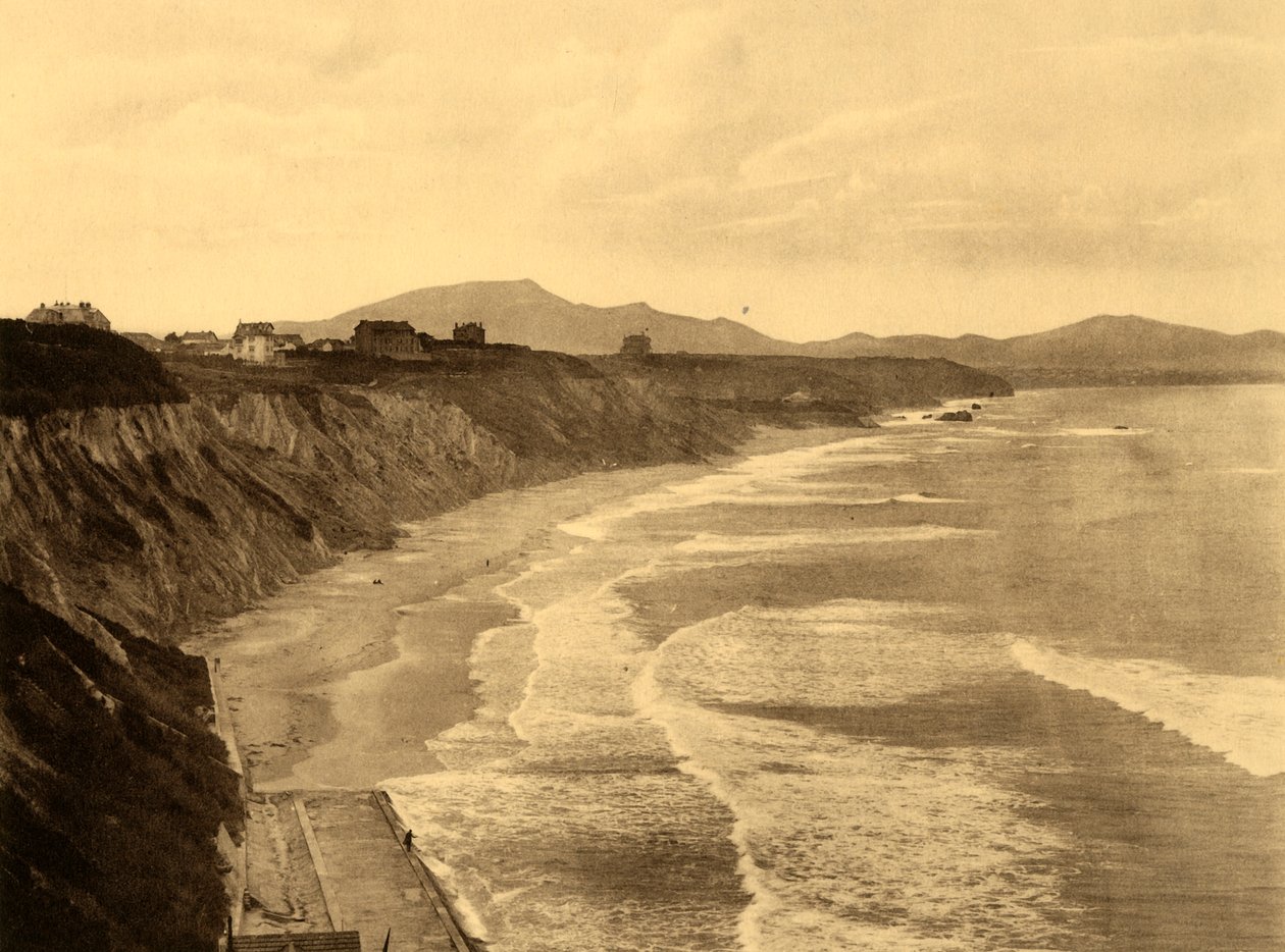Biarritz - Cote des Basques, c1930. by Unbekannt