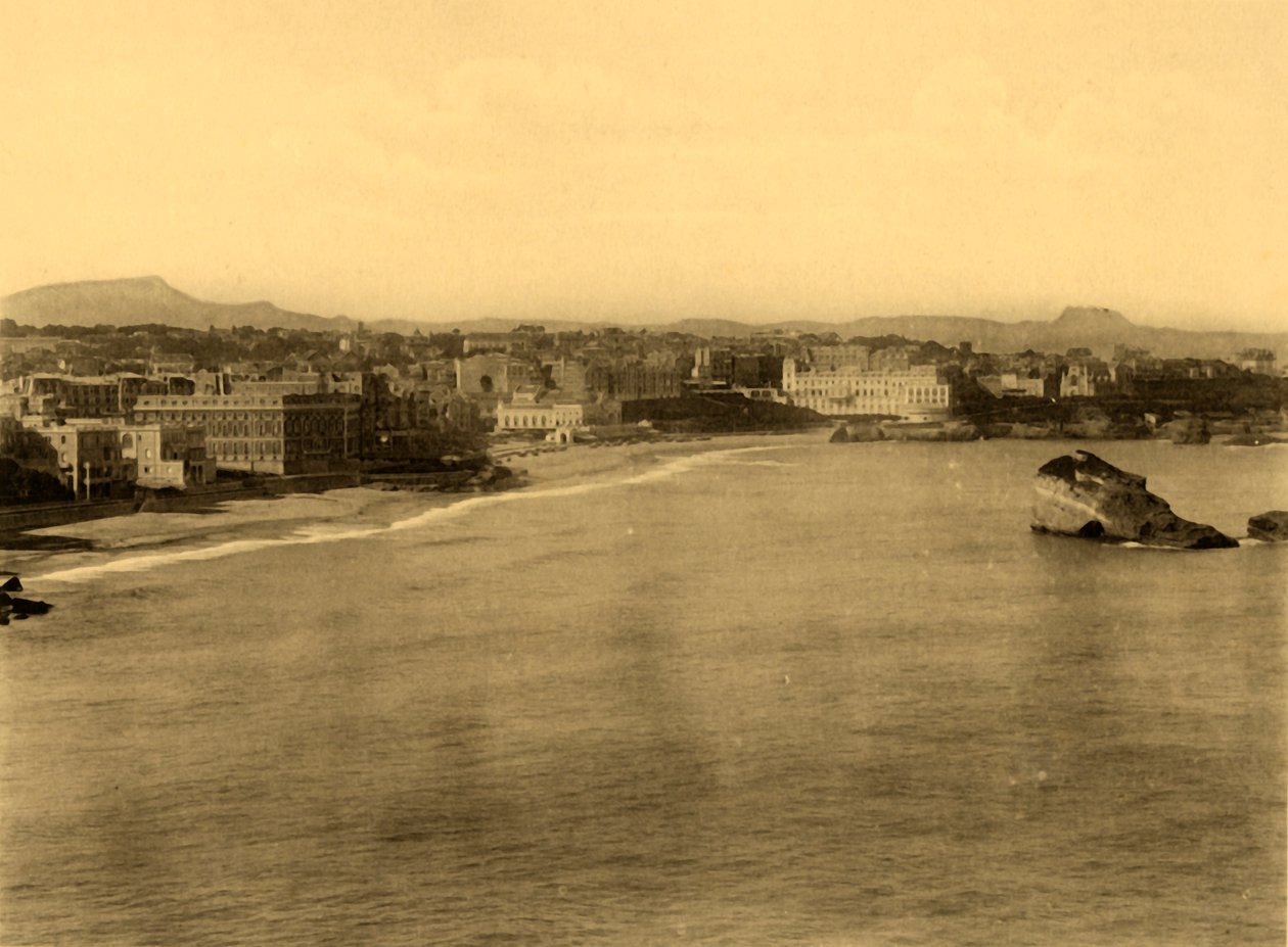 Biarritz - Vue Generale, Genel Görünüm, c1930. by Unbekannt