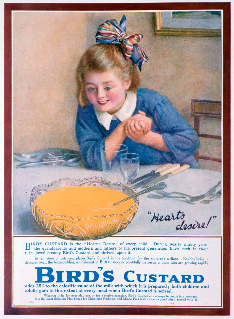 Kuşlar Muhallebi reklamı, 1922 by Unbekannt