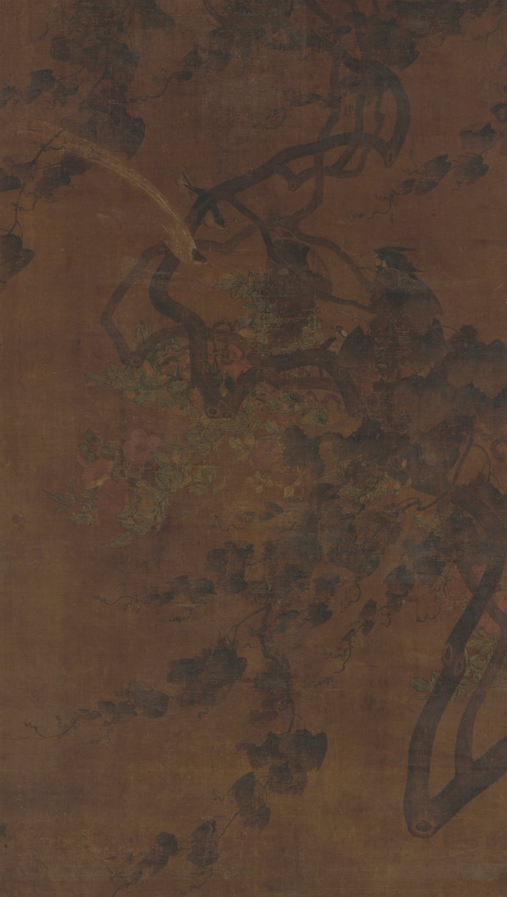Kuşlar, Asmalar ve Çiçekler, Ming hanedanı, 1368-1644. by Unbekannt