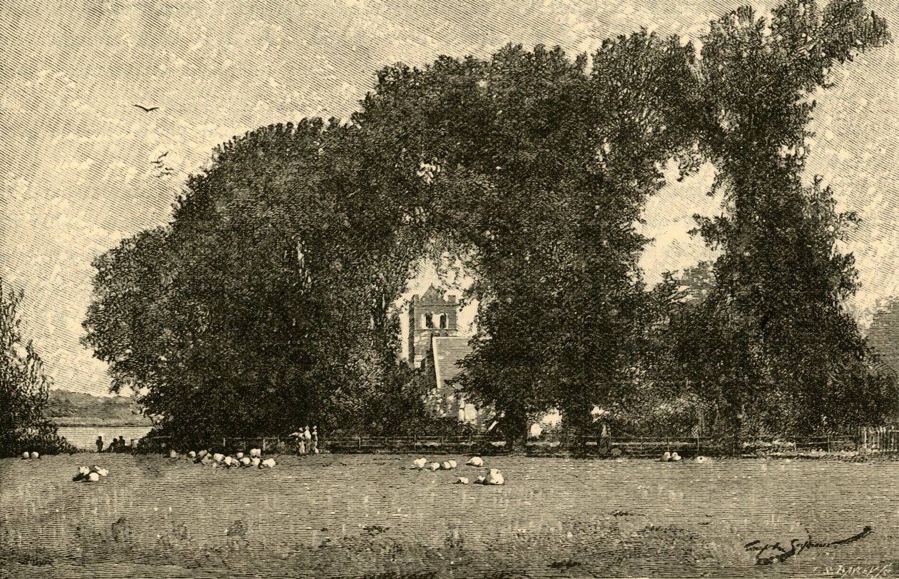 Bisham Kilisesi, 1898. by Unbekannt
