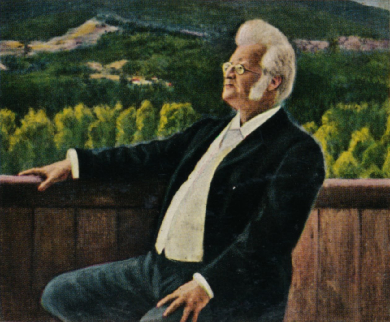 Björnstjerne Björnson 1832-1910. - Erik Werenskiold tarafından boyanmış, 1934. by Unbekannt
