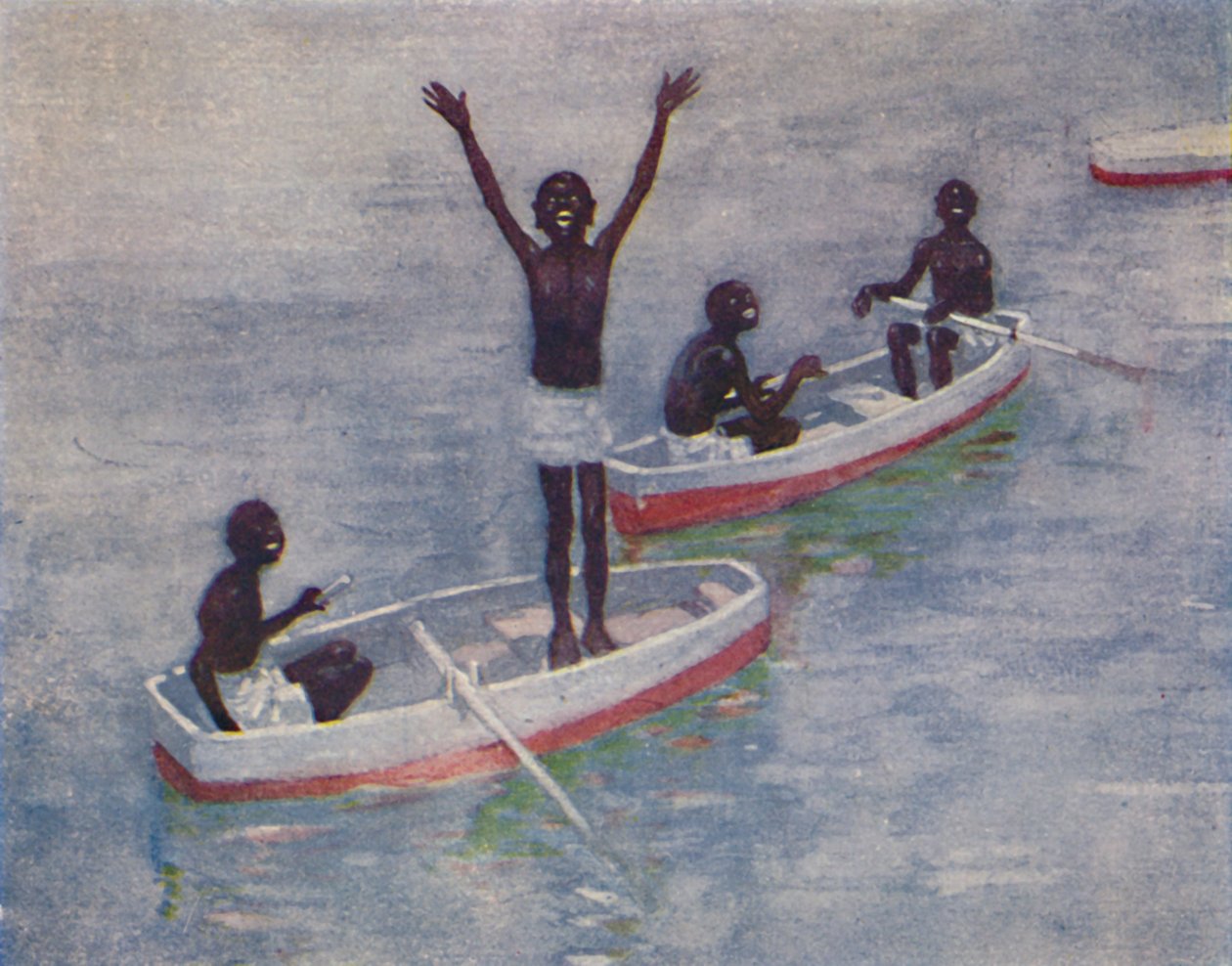 Barbados'ta Siyah Çocuklar, 1924 by Unbekannt