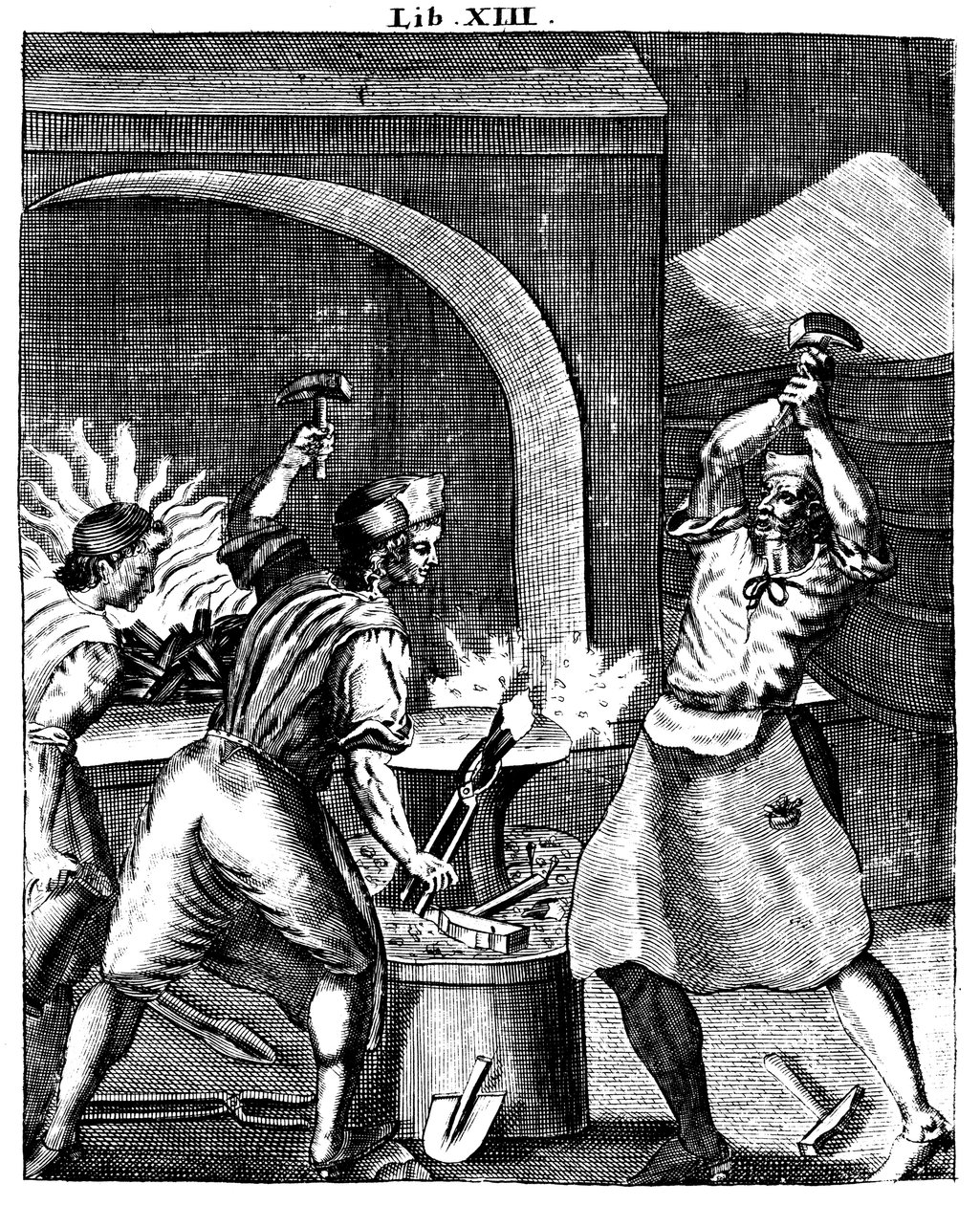 Demirciler iş başında, 1715 by Unbekannt