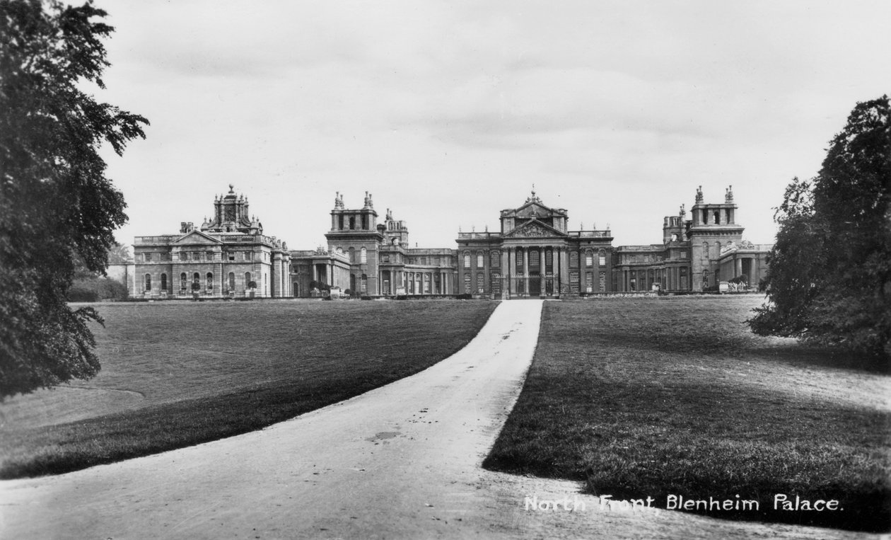 Blenheim Sarayı, Woodstock, Oxfordshire, 20. yüzyılın başlarında by Unbekannt