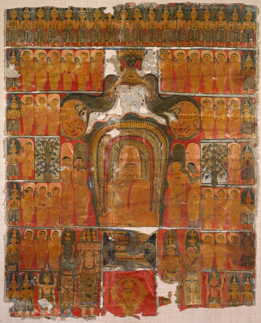 Kutsanmış Lord Buddha, 1700