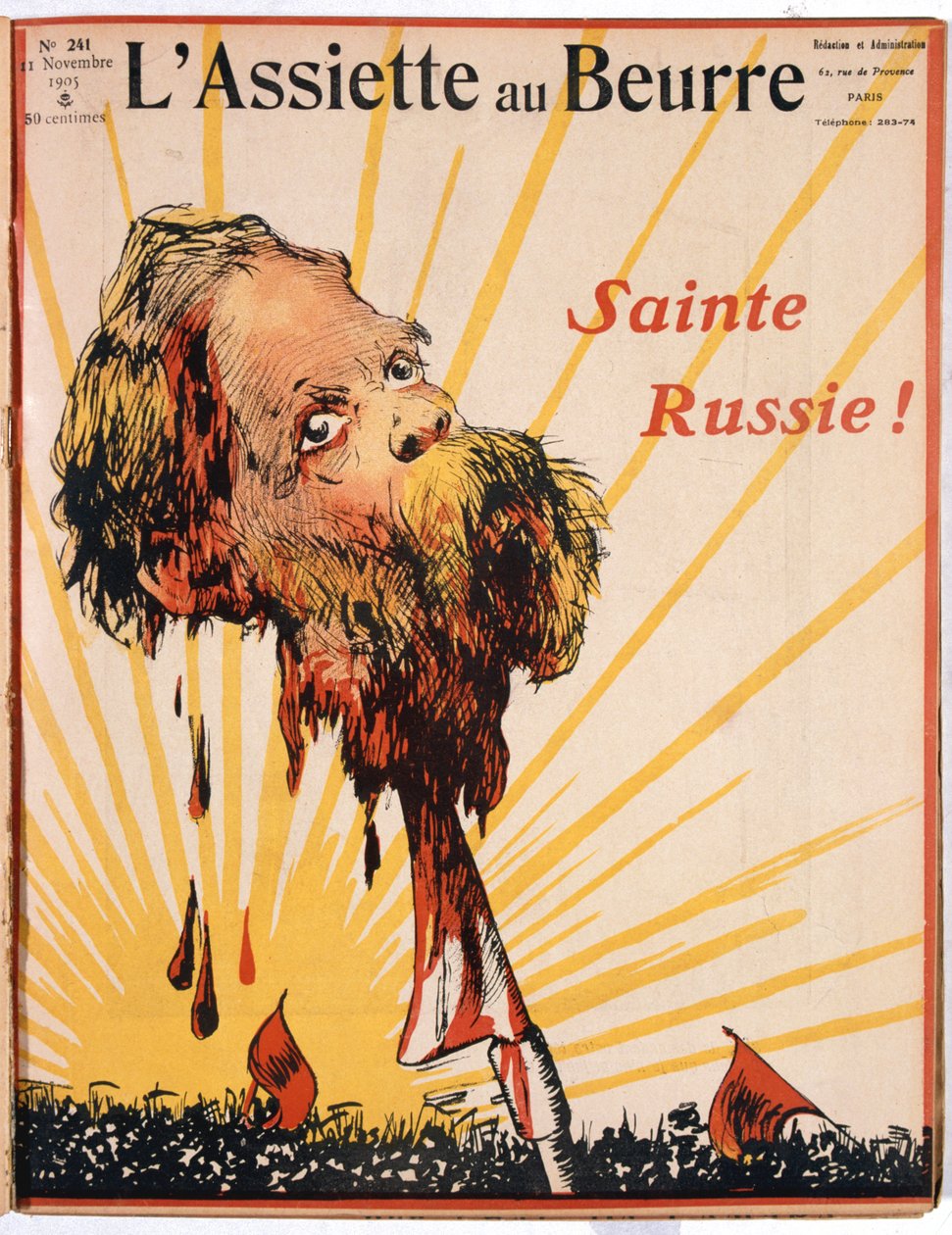 Kutsanmış Rusya!, 1905 by Unbekannt