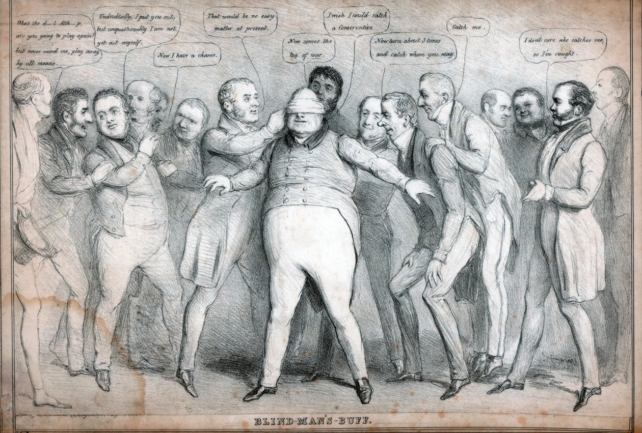 Blind Mans Buff, 19. yüzyılın başları by Unbekannt
