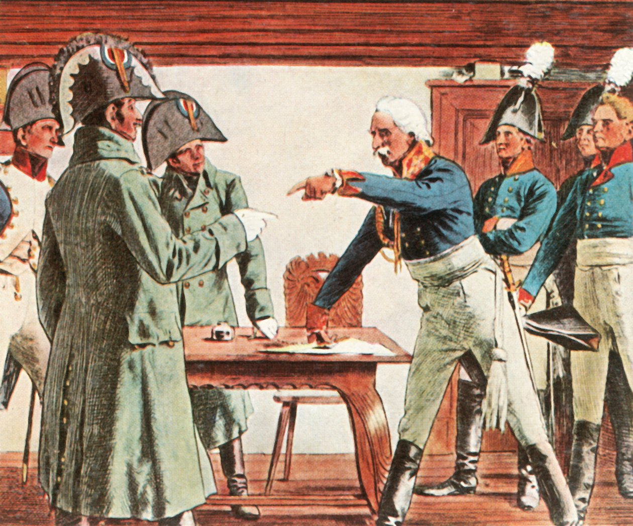 Blücher, 7 Kasım 1806, 1936, Ratkau yakınlarında teslim oldu. by Unbekannt