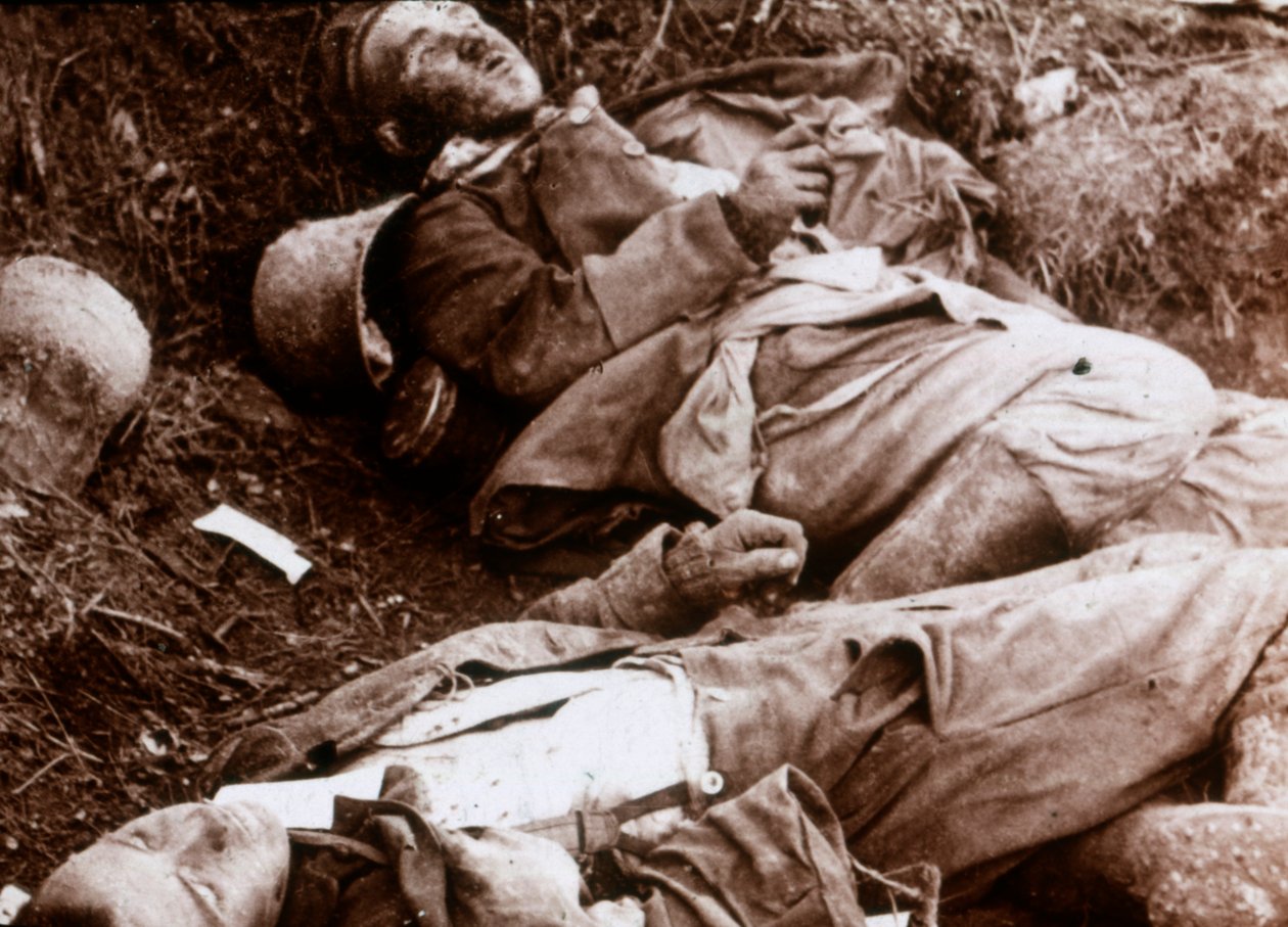 Alman bombacılarının cesetleri, c1914-c1918 by Unbekannt