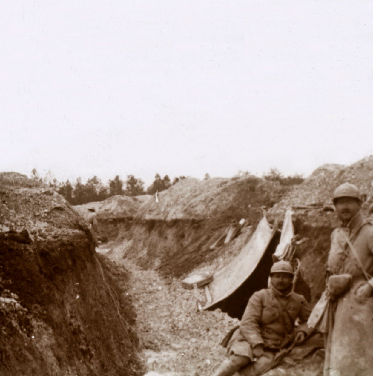 Bois de la Grille, kuzey Fransa, c1914-c1918 by Unbekannt