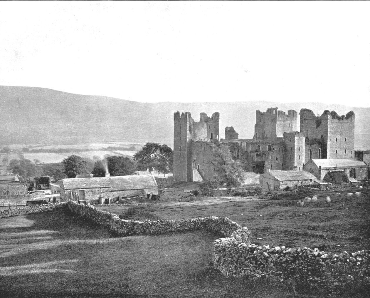 Bolton Kalesi, Wensleydale, Kuzey Yorkshire, 1894. by Unbekannt