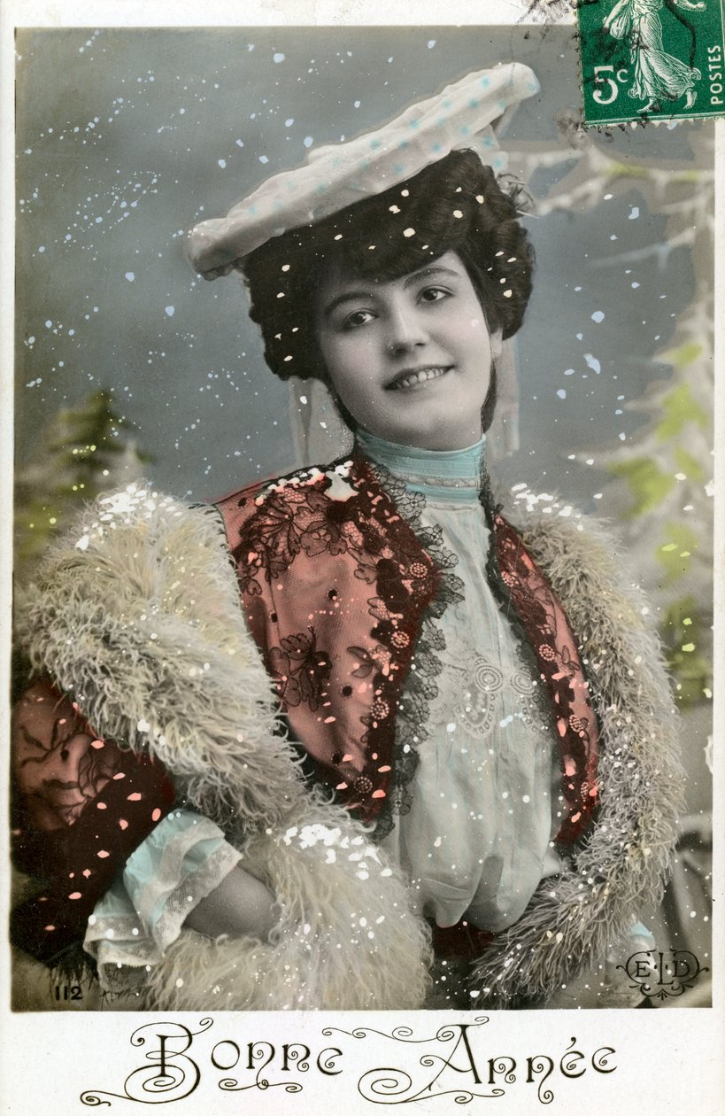 Bonne Annee Yeni Yılınız Kutlu Olsun, c1900