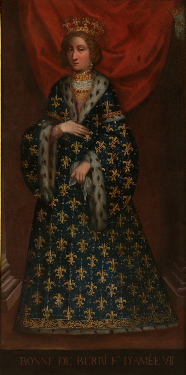 Berry Bonne 1365-1435, Savoy Kontesi by Unbekannt