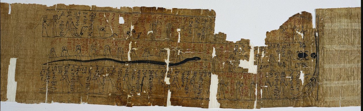 Amduat Kitabı, Belki Bakenmut, Onuncu ile On İkinci Saatler Arası, MÖ 1000-900. by Unbekannt