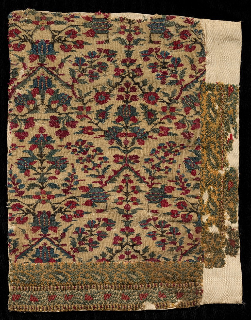 Bir Şal Bordür Fragmanı, 1700