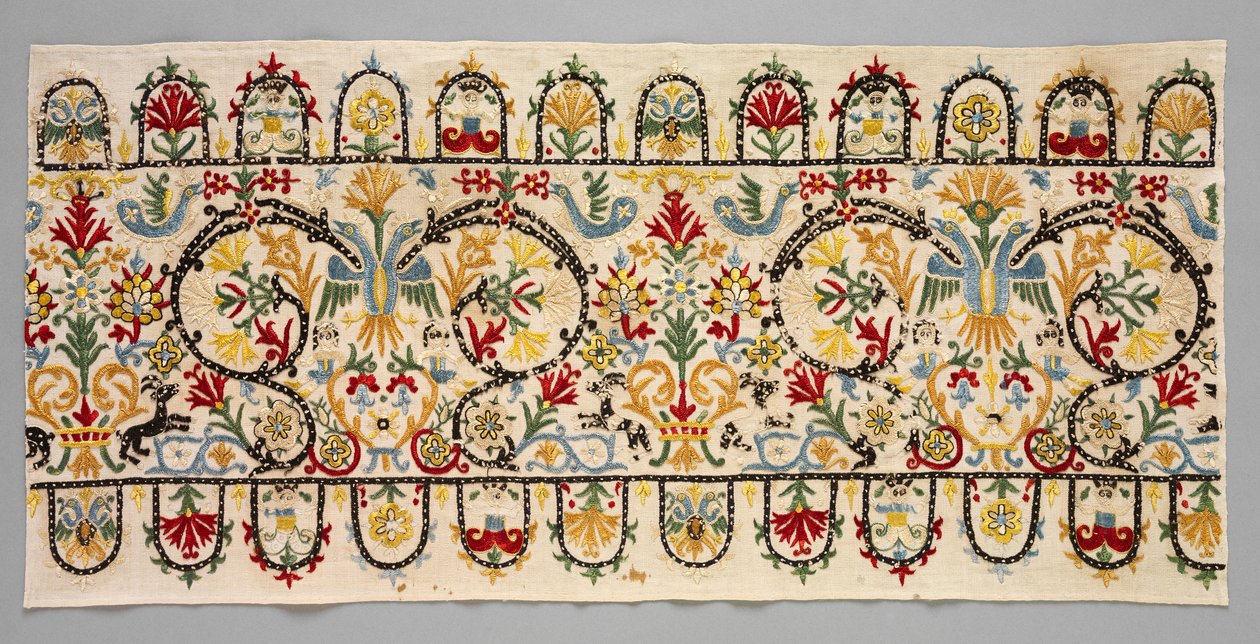 Eteğin Bordür Şeritleri, 1600