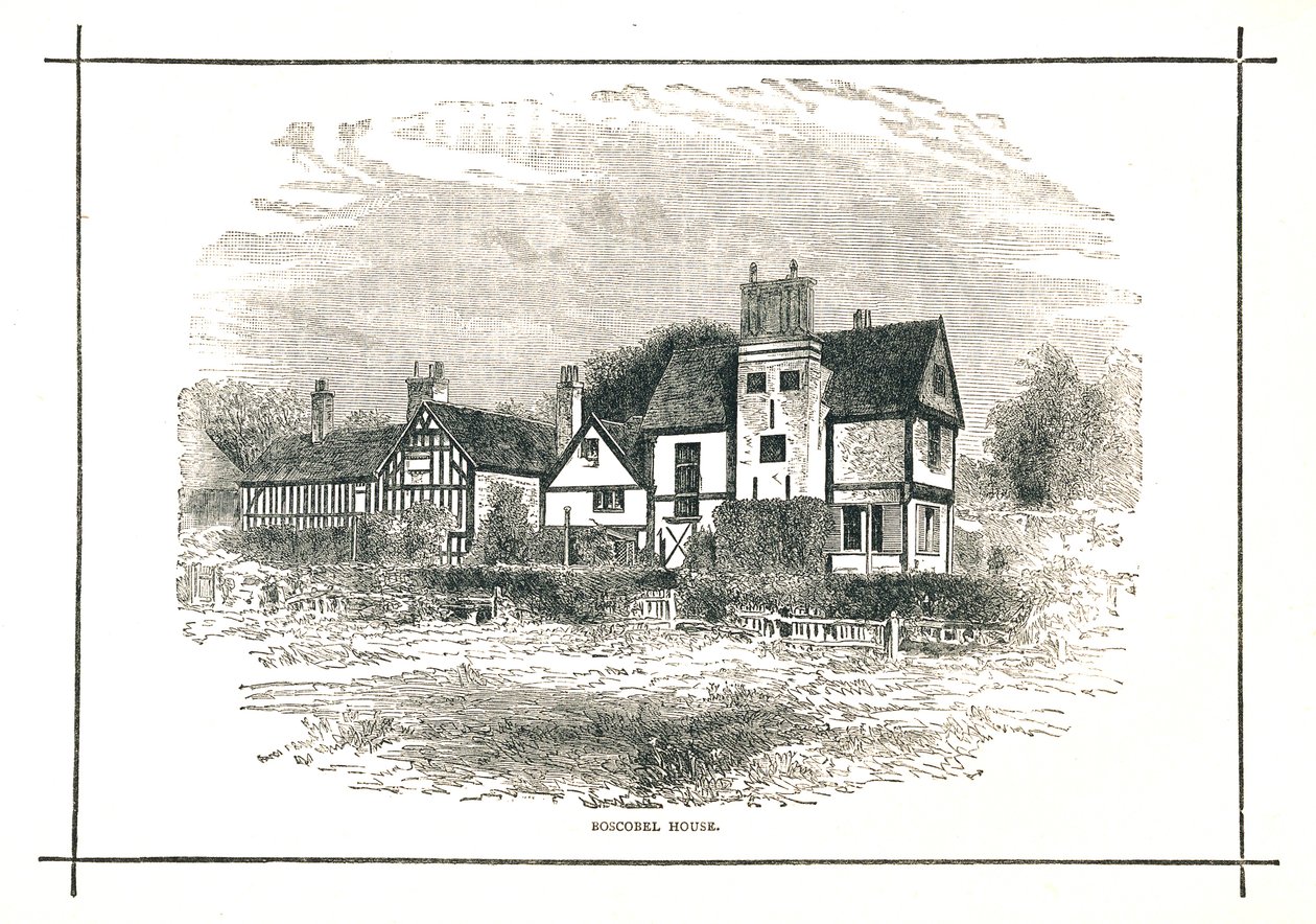 Boscobel Evi, Shropshire, 1893 by Unbekannt