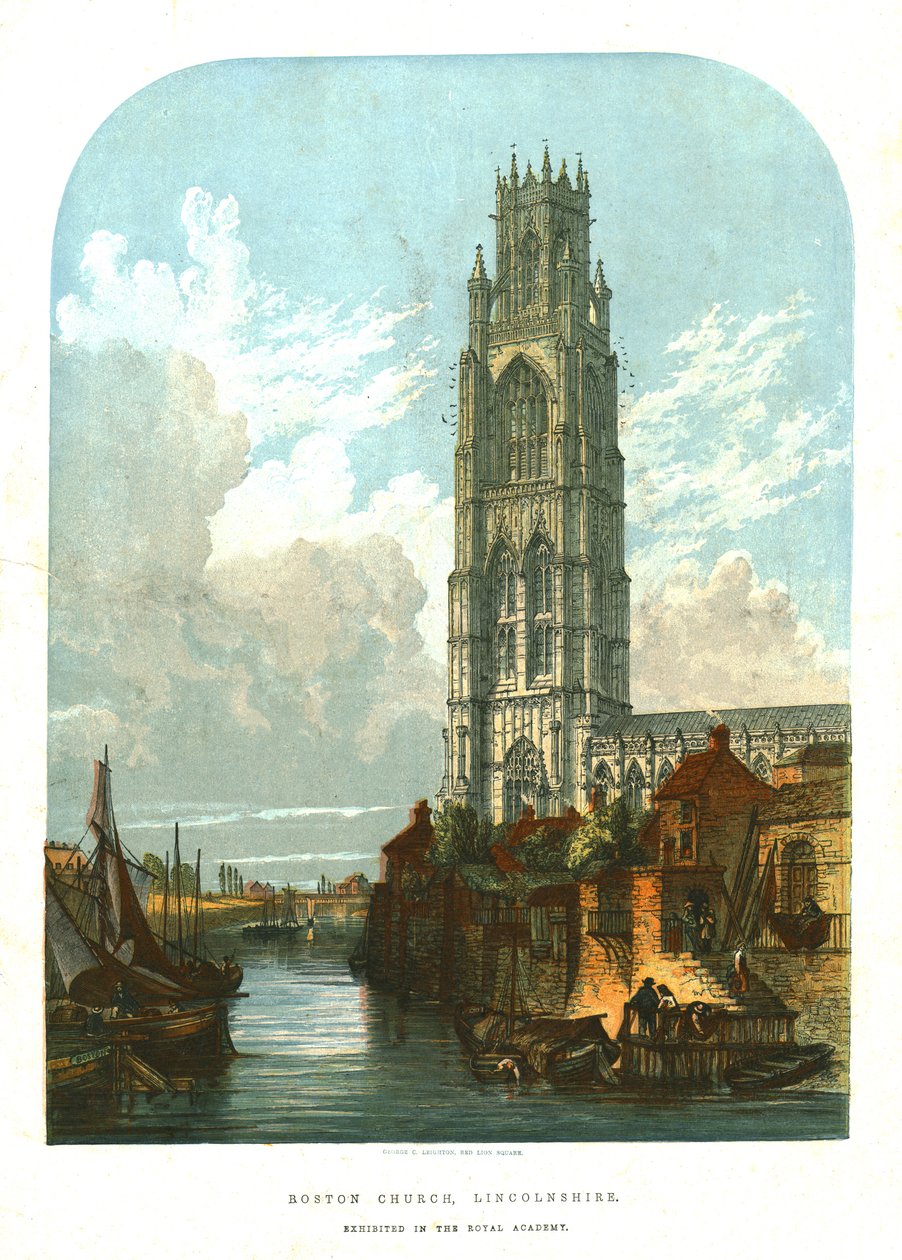 Boston Kilisesi, Lincolnshire, 1856. by Unbekannt