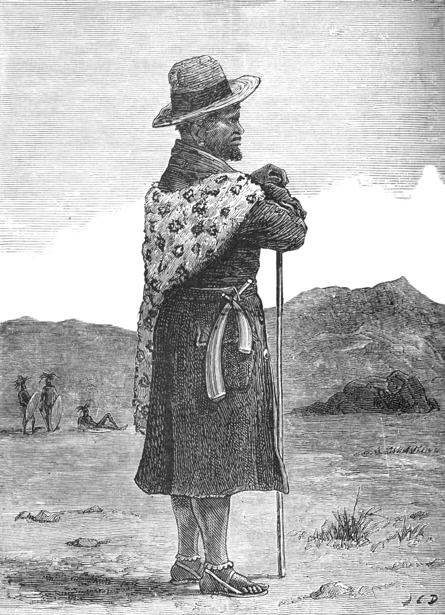 Bovane, Swazi Başkomutanı, c1880 by Unbekannt