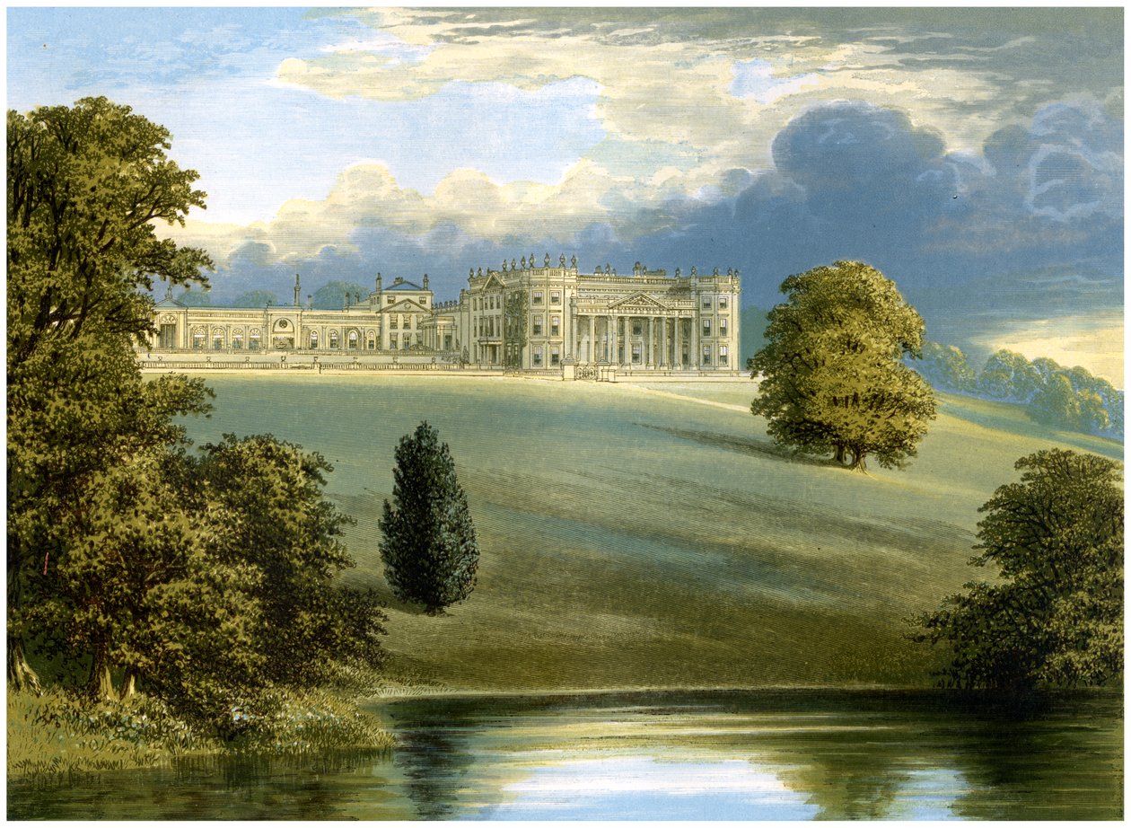 Bowood Park, Wiltshire, Lansdowne Markisinin evi, c1880 by Unbekannt