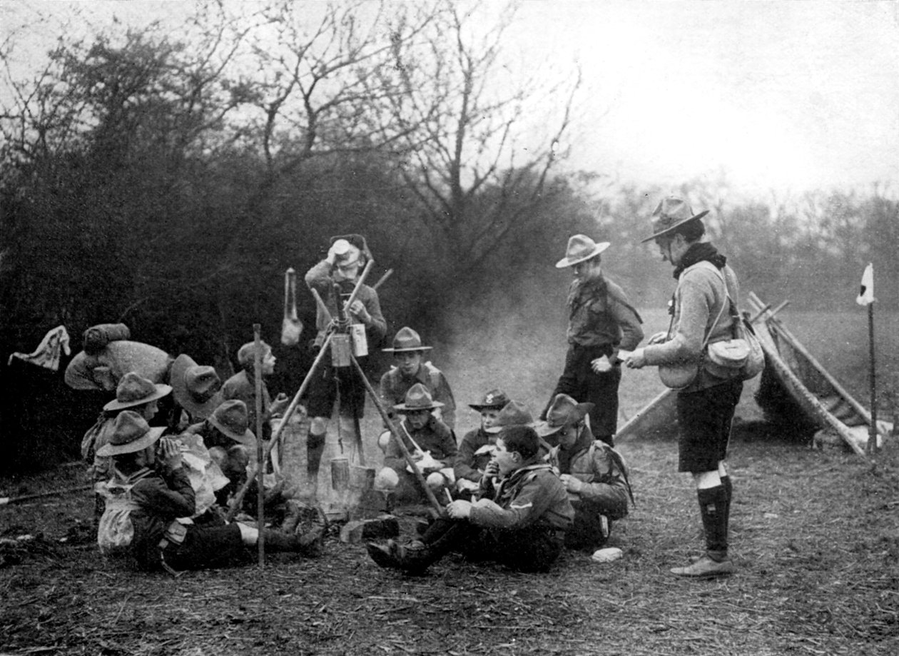 İzci kampı, 1926. by Unbekannt