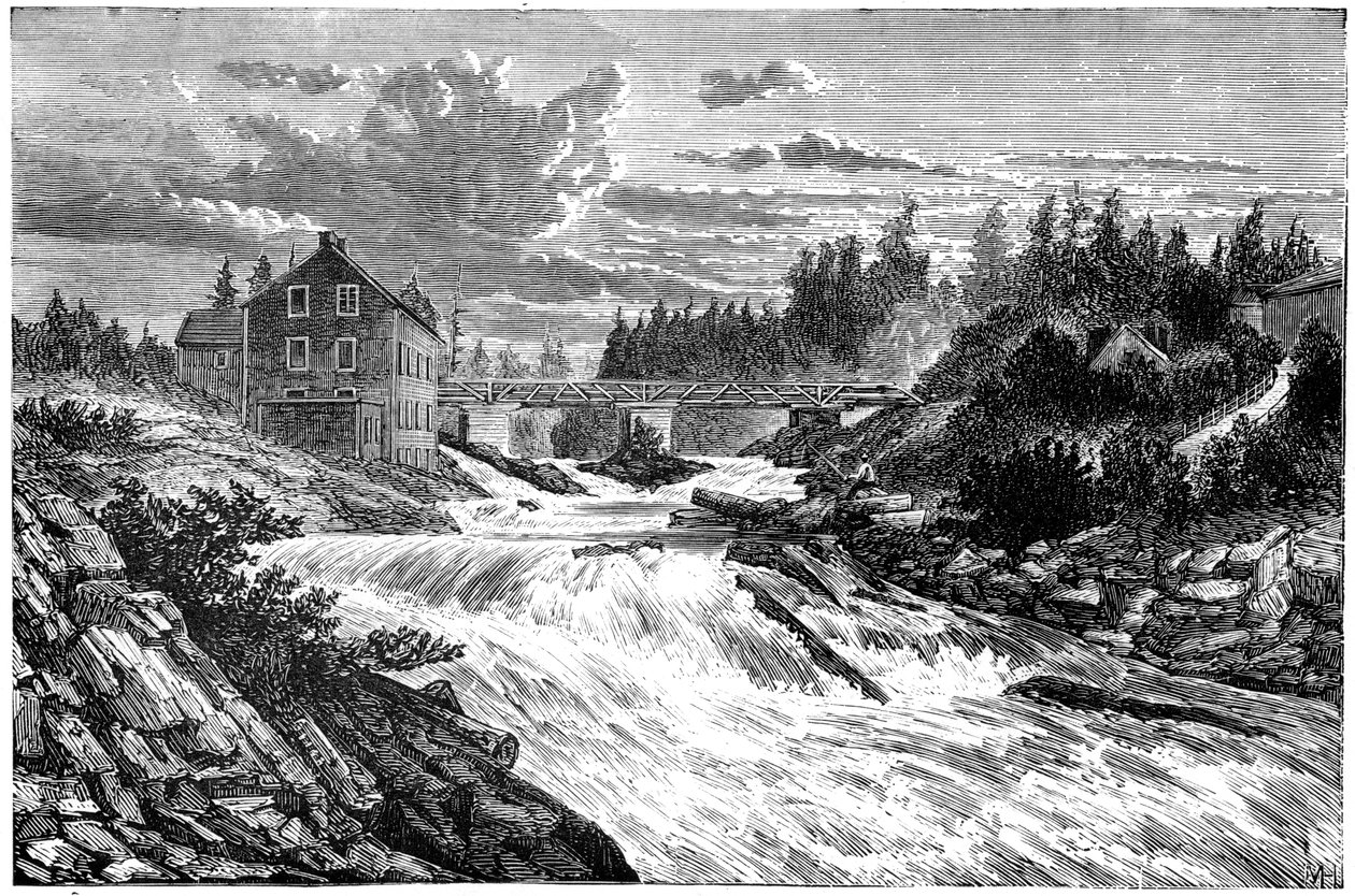 Bracebridge, Muskoka, Ontario, Kanada, 19. yüzyıl by Unbekannt