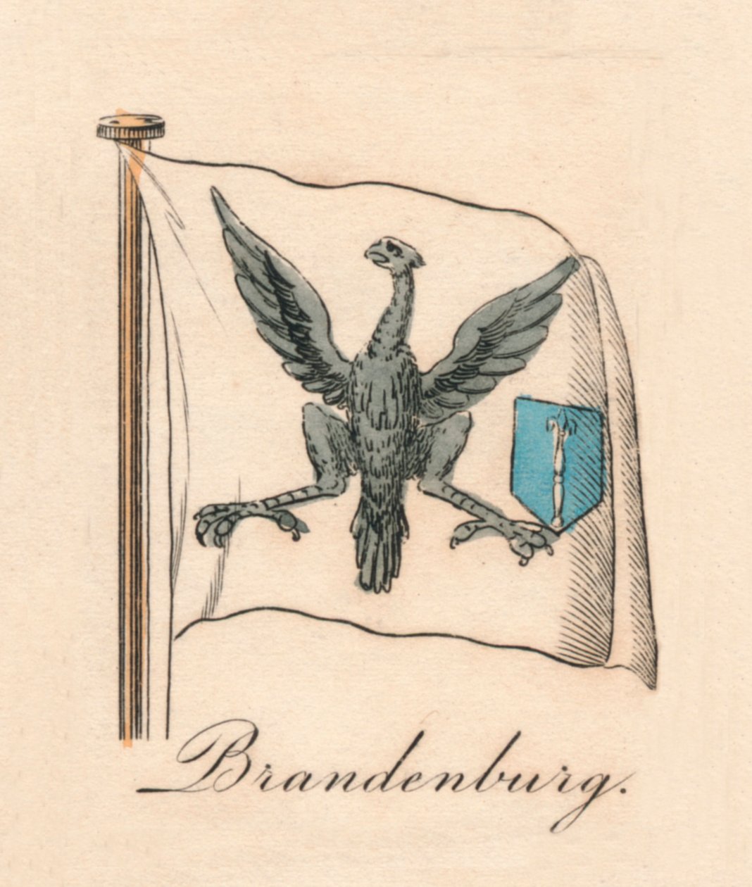 Brandenburg, 1838 by Unbekannt
