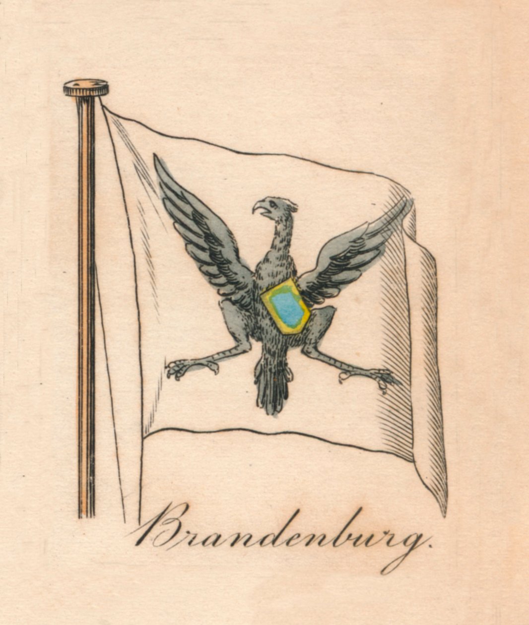 Brandenburg, 1838 by Unbekannt