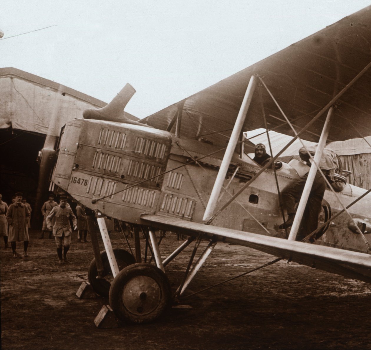 Breguet çift kanatlı havalanmak üzere, c1914-c1918 by Unbekannt