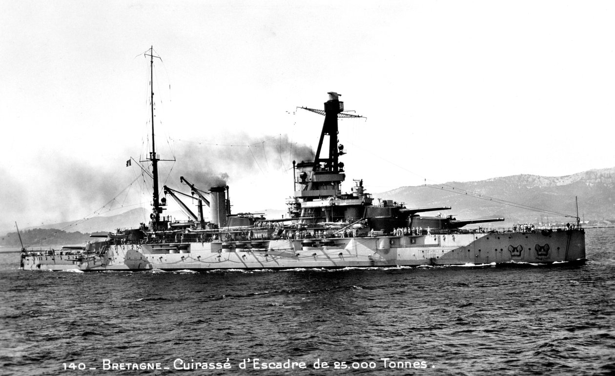 25.000 Tonluk Bretagne Fransız dretnot, c1915-1940 by Unbekannt
