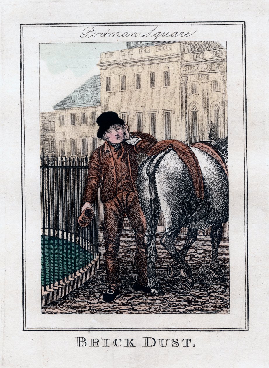 Tuğla Tozu, Portman Meydanı, Londra, 1805 by Unbekannt