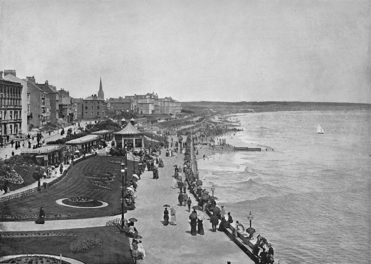 Bridlington - Prenslerin Geçit Törenine Aşağı Bakmak, 1895 by Unbekannt