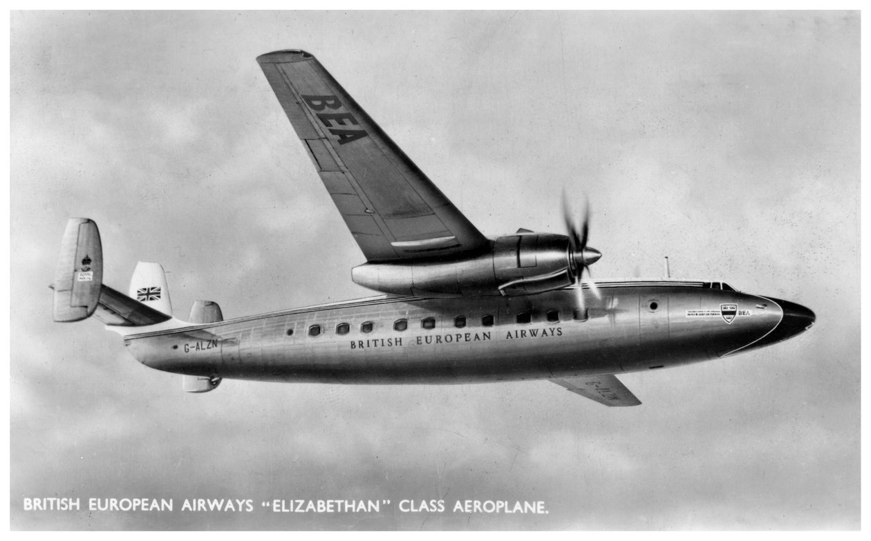 British European Airways Elizabeth sınıfı uçak, 20. yüzyıl by Unbekannt
