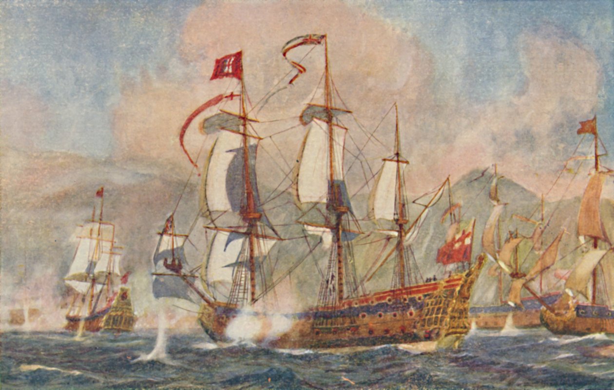 17. Yüzyılın İngiliz Savaş Gemisi, 1924 by Unbekannt
