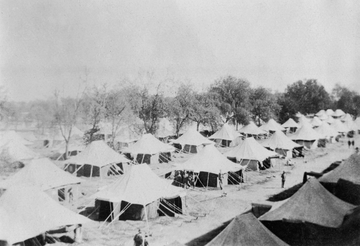 İngiliz ordusu kampı, Howshera, 1917 by Unbekannt