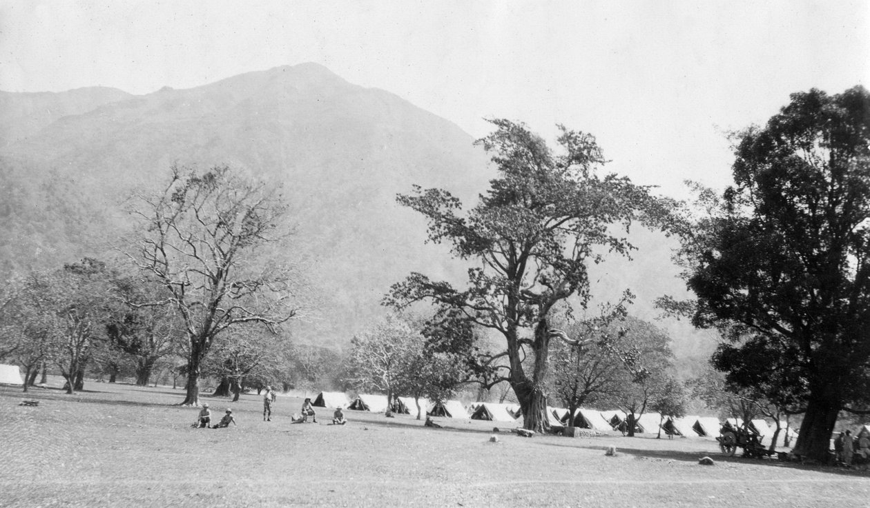 İngiliz ordusu karargahı, Kalsi, Hindistan, 1917 by Unbekannt