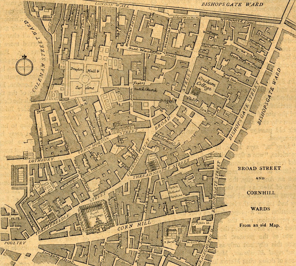 Broad Street ve Cornhill Wards, 1897. by Unbekannt