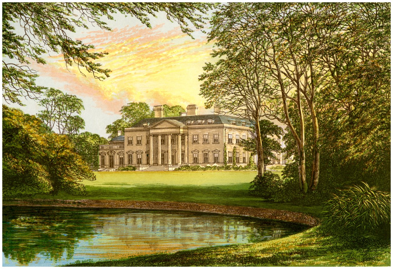 Broadlands, Hampshire, Cowper-Temple ailesinin evi, c1880 by Unbekannt