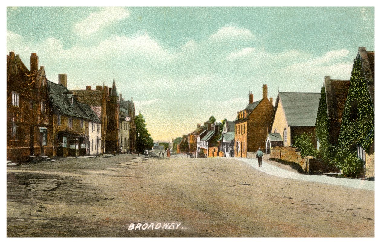 Broadway, Gloucestershire, 20. yüzyılın başlarında by Unbekannt