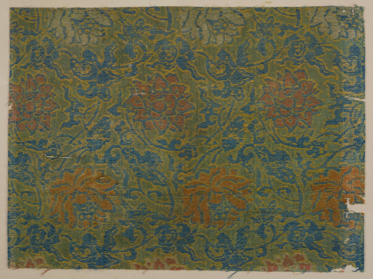 Brokar, ipek. Bir örnek, Edo dönemi, 1615-1868. by Unbekannt