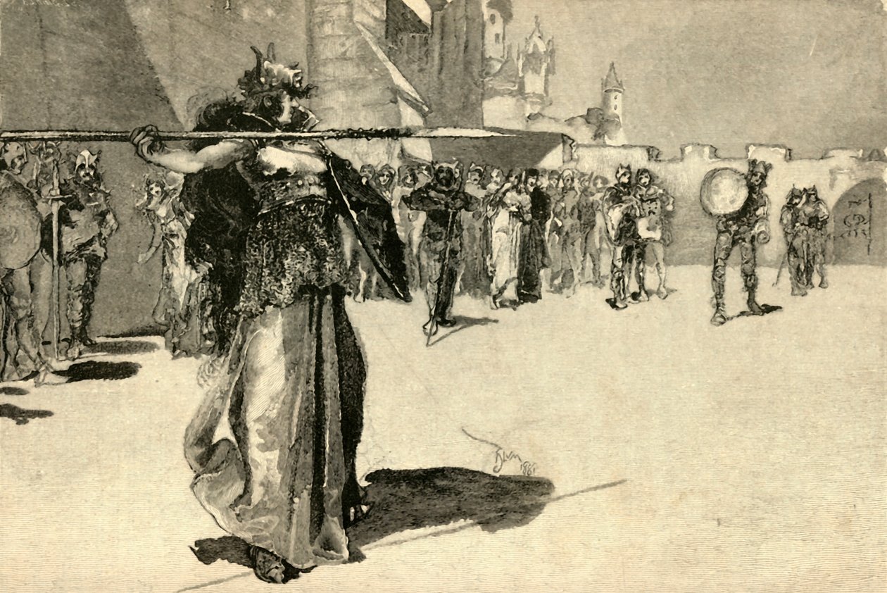 Brunhild, Savaşçı-Kraliçe, Gunthers Shield