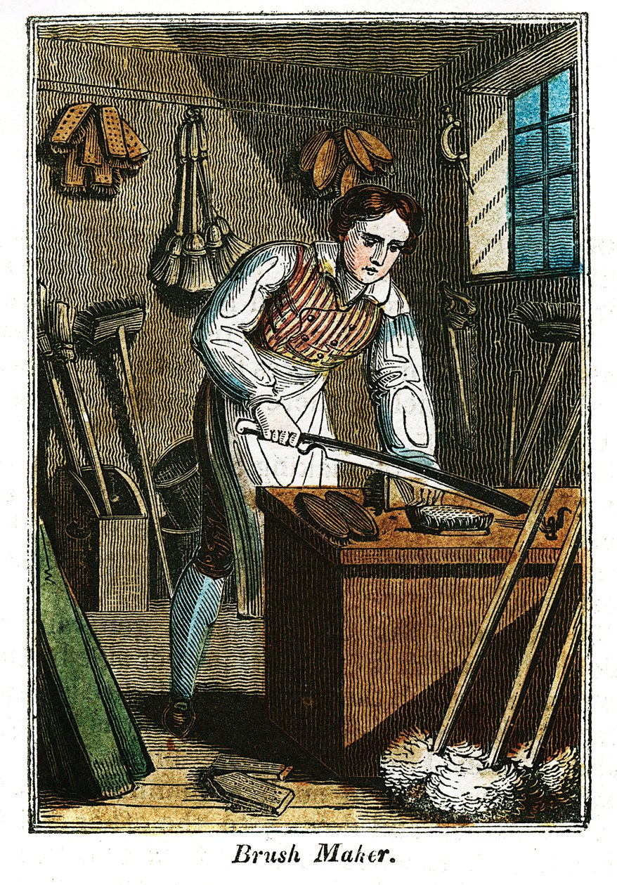 Fırça Yapıcı, 1823 by Unbekannt