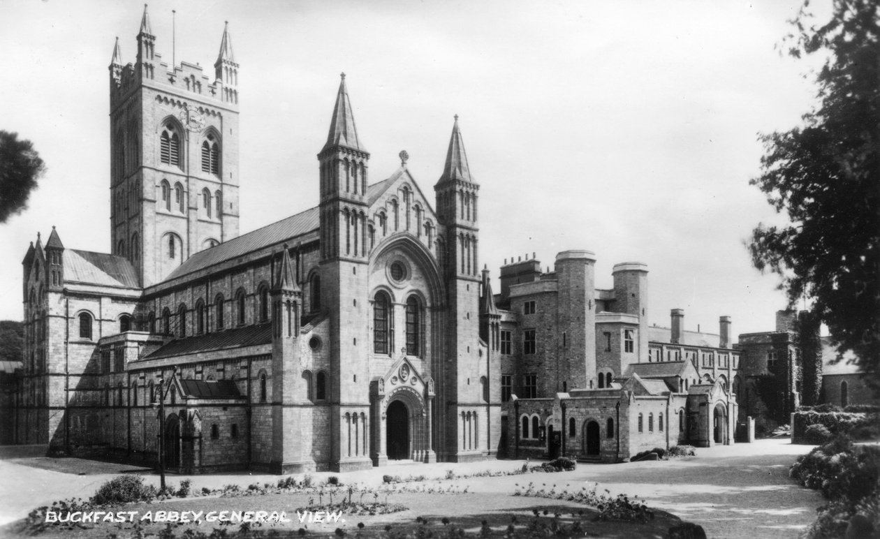 Buckfast Manastırı, Buckfastleigh, Devon, 20. yüzyılın başlarında by Unbekannt
